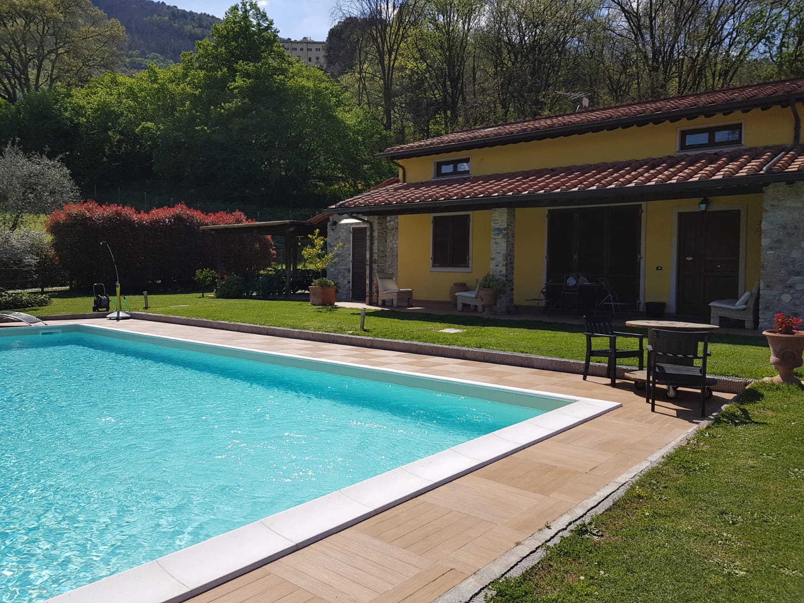 Villa With Swimming Pool In Lucca Countryside